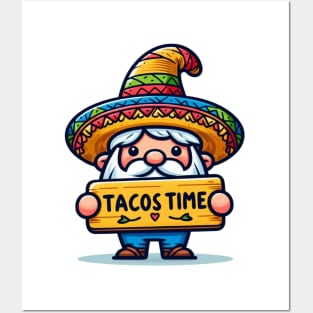 TACOS TIME Posters and Art